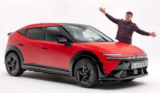 Alastair Crooks with the Hyundai Ioniq 3