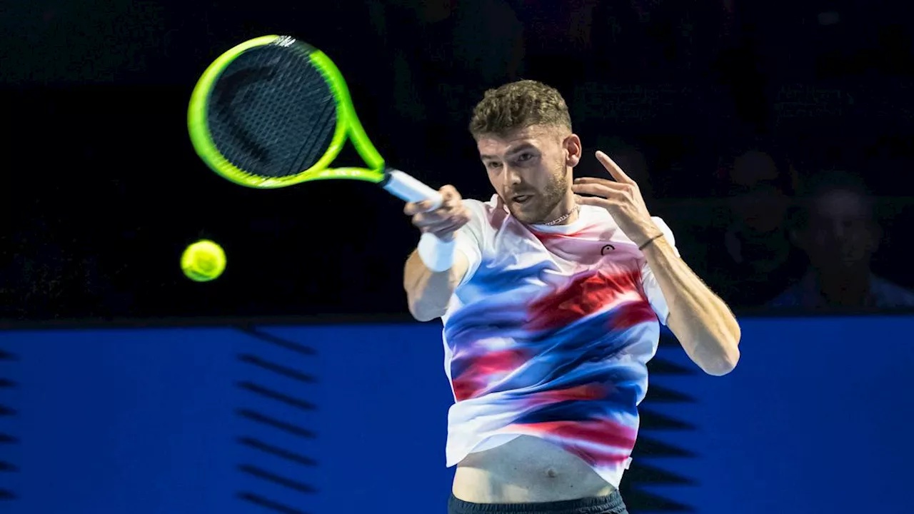 Jérôme Kym besiegt Nummer 4 der Welt und zieht ins Viertelfinal der Swiss Indoors ein