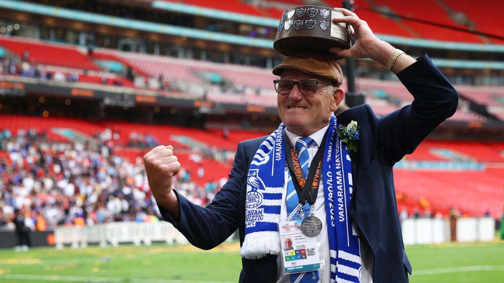 oldham athletic owner frank rothwell