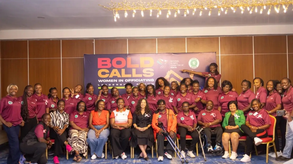 Tennis Kenya Honours Women Officiating Sports