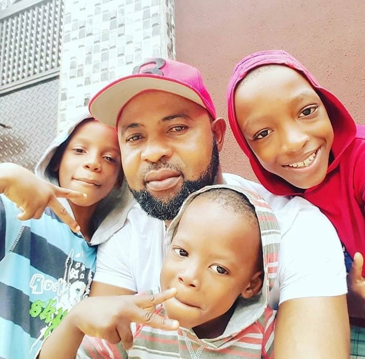 Do you remember the Nollywood actor Akin Olaiya? Check out pictures of his wife & children [Photos]