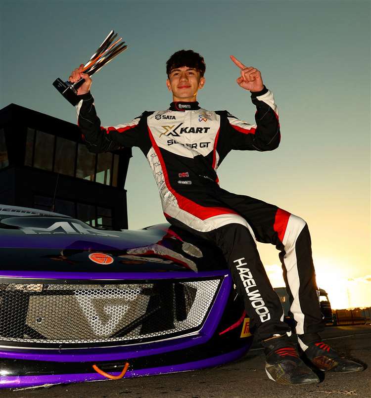 Folkestone teenager Elijah Hazelwood has been named the Ginetta Junior Scholarship winner. Picture: Ginetta Media Team