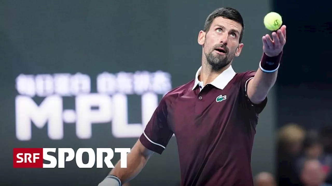 Rückkehr nach 15 Jahren - Djokovic beehrt die Swiss Indoors