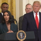 Kim Kardashian joins Kamala Harris, pardon recipients to discuss criminal justice reform