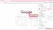 red rectangle outline over manage extensions in google chrome