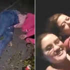 Shocking moment two female motorcycle riders aged 19 film their own deaths after careening into a tree while not wearing helmets