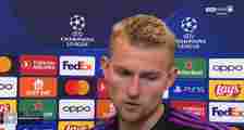 Matthijs de Ligt revealed the linesman apologised 'for making a mistake'