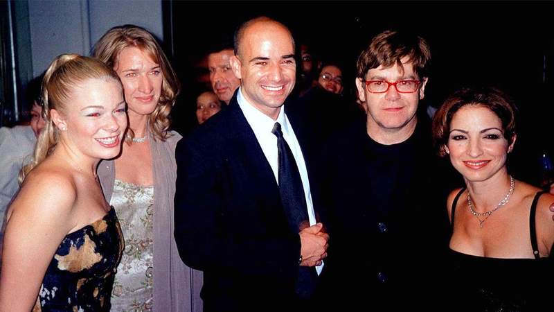 Agassi and Graf have been married since 2001.MEGA