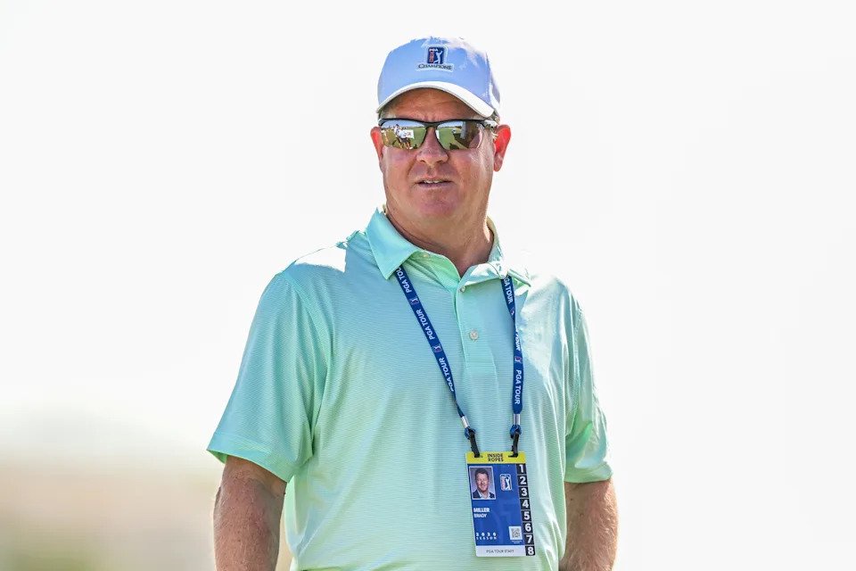 PGA Tour Champions President, Miller Brady during the first round of the Portugal Invitational 2026 at The Els Club Vilamoura on July 31, 2026 in Quarteira, Portugal.