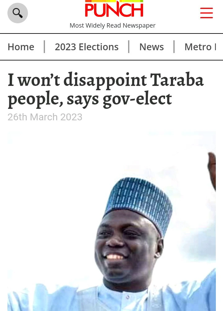 Today's Headlines: Senate Presidency Shouldn’t Be Zoned– Basiru, I Won’t Disappoint Taraba People_Agbu Kefas