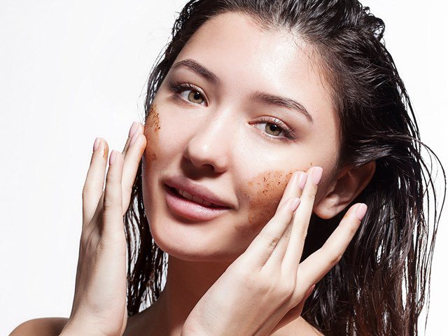 Natural facial exfoliators, DIY scrub for dry skin, Dry skin care guide, Facial exfoliators for dry skin, Home remedies for dry skin