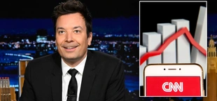 Jimmy Fallon mocks dismal CNN viewership while discussing Biden-Trump debate