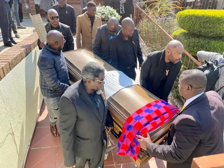 The Funeral Service Of The Rhythm City Actor Mncedisi Shabangu Eduzim News