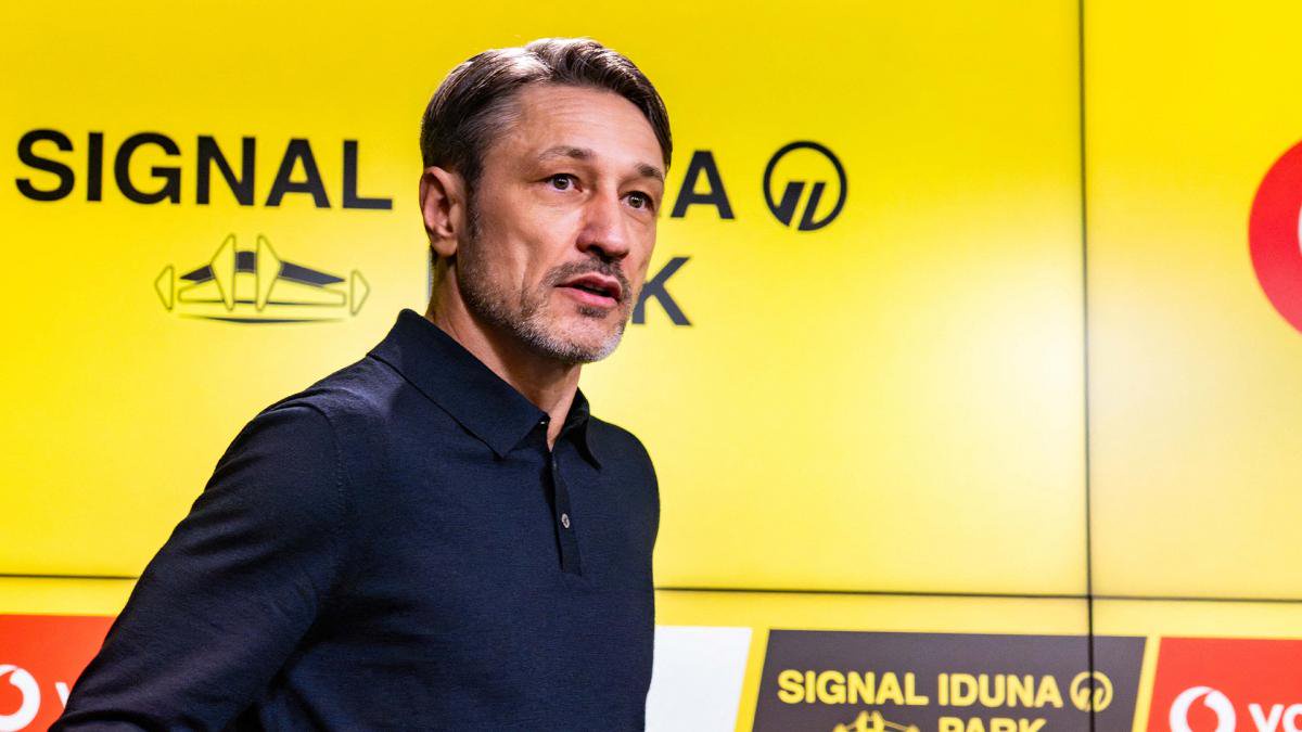Niko Kovac trainiert Borussia Dortmund