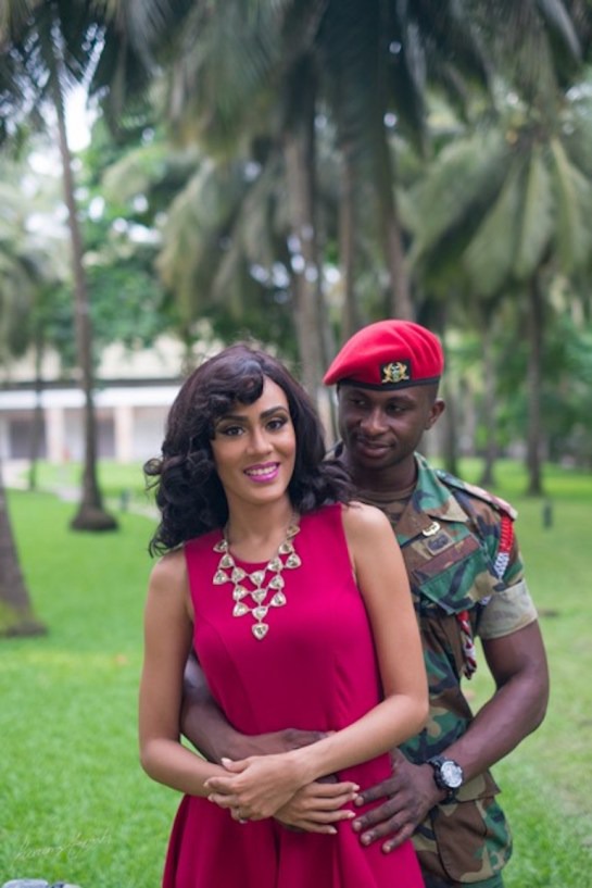 See beautiful Pre-wedding Photos of Ghanaian soldiers that will make you fall in love (photos)