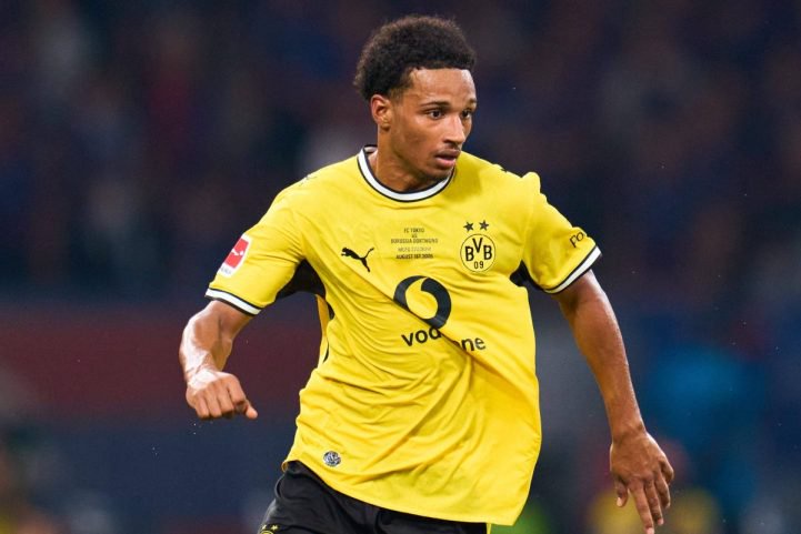 Miguel Adje beim einem BVB-Testspiel.