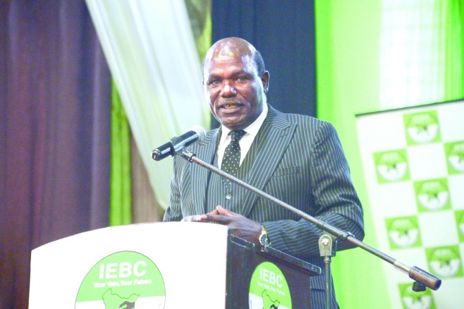 IEBC Chairman Wafula Chebukati. PHOTO/John Ochieng