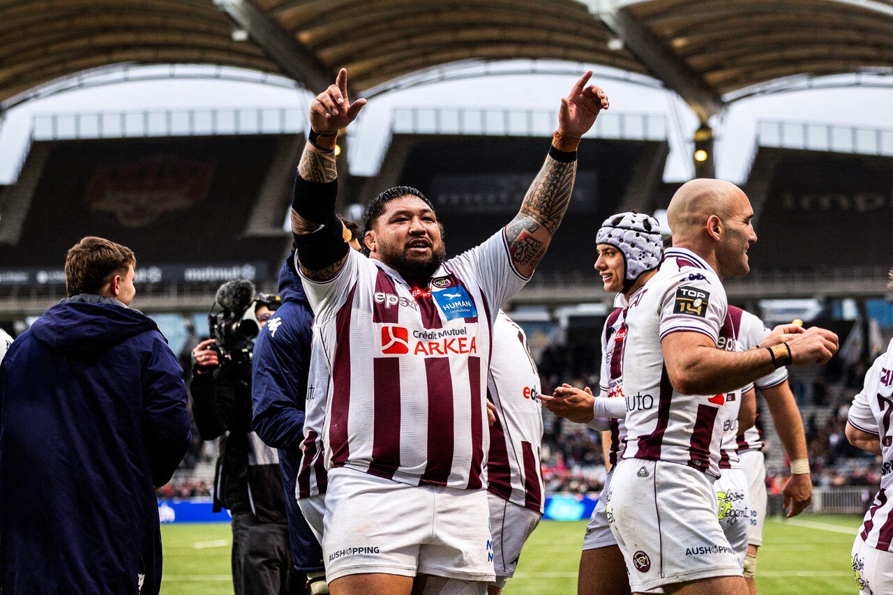 L'UBB de Ben Tameifuna s'est imposée à Lyon ce week-end.