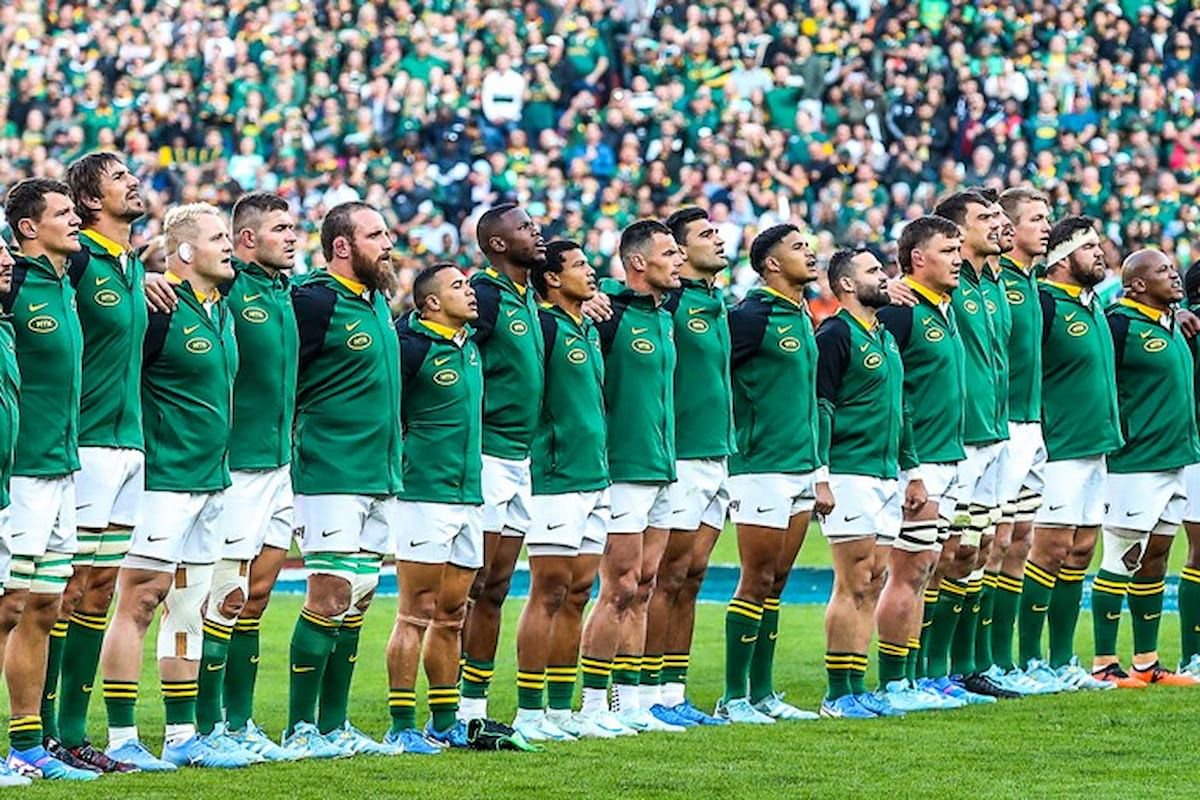 Springboks anthem Loftus