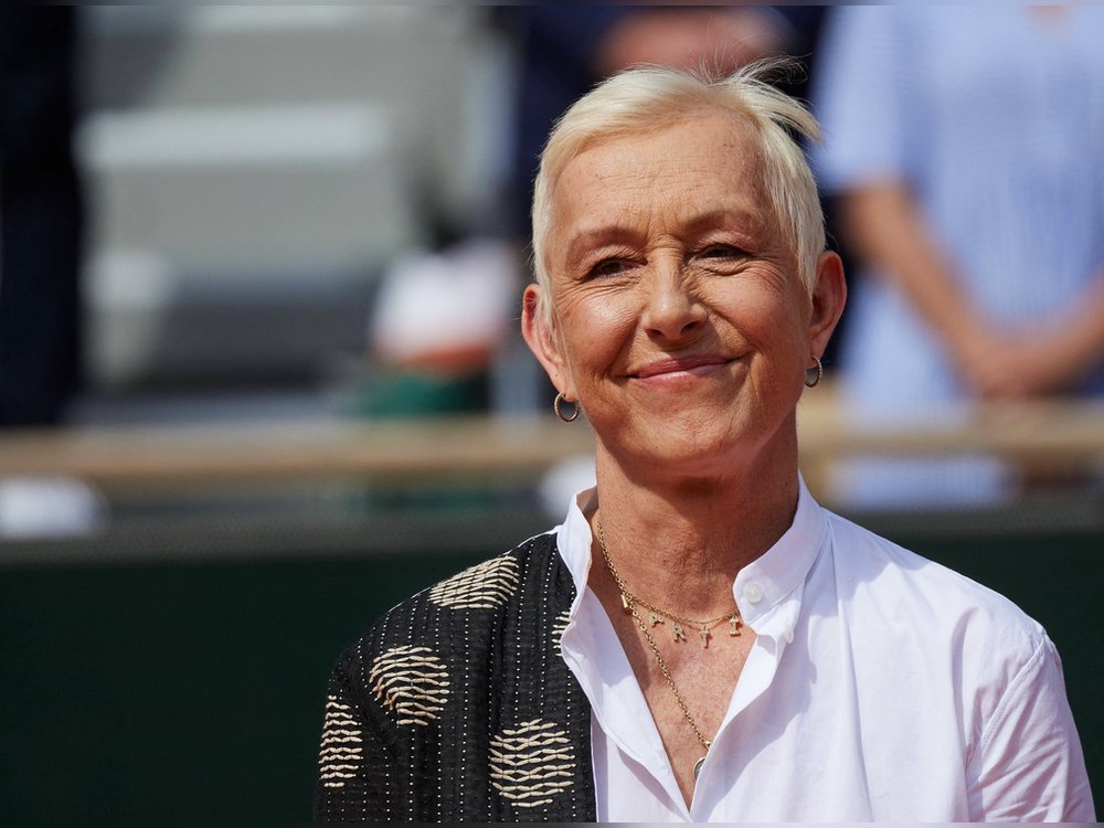 Tennislegende Martina Navratilova feiert ihren 70. Geburtstag.