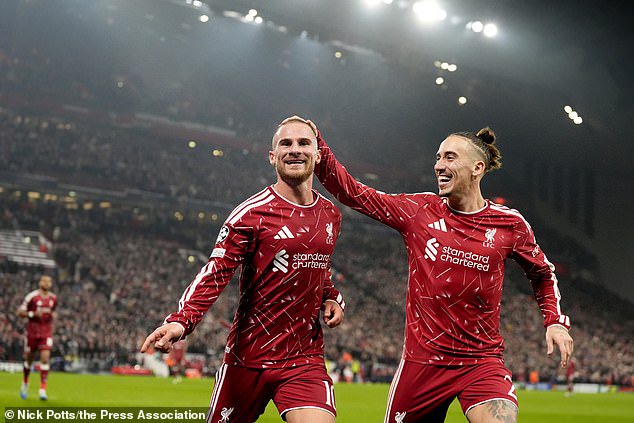 Alexis Mac Allister was Liverpool's hero, scoring twice as the Reds came from behind to win