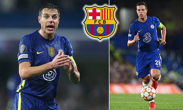 Barcelona 'closing in on a deal' for Chelsea captain Cesar Azpilicueta