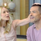 Mark Consuelos debuts shaved head on 'Live' with Kelly Ripa: See his new look