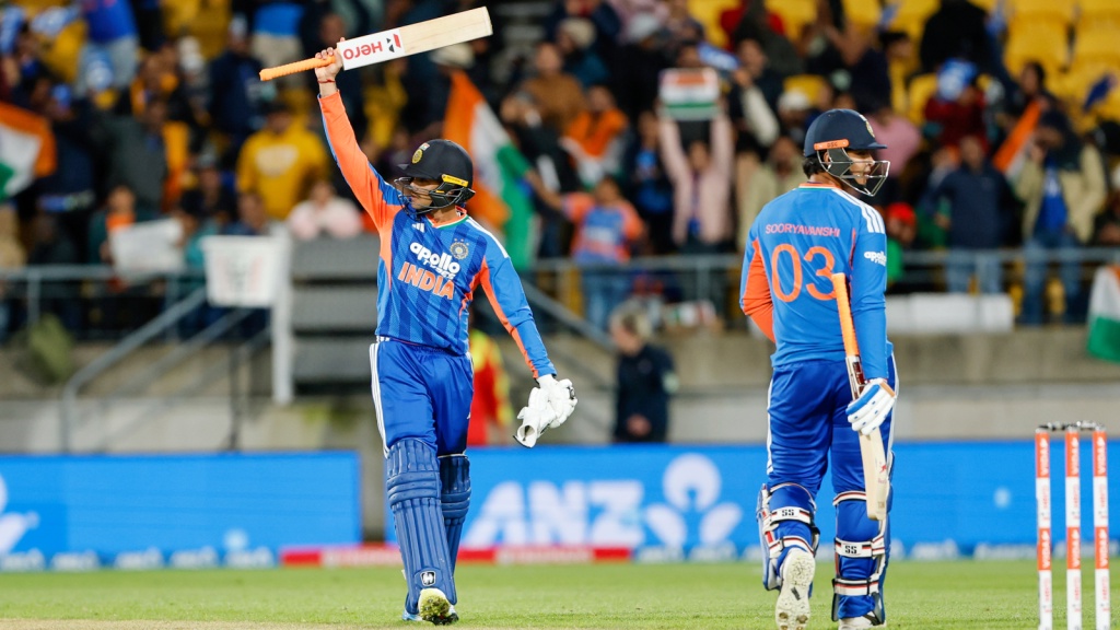 Abhishek Sharma and Vaibhav Sooryavanshi's blitzkrieg innings helped India seal the T20I series. (CREIMAS)