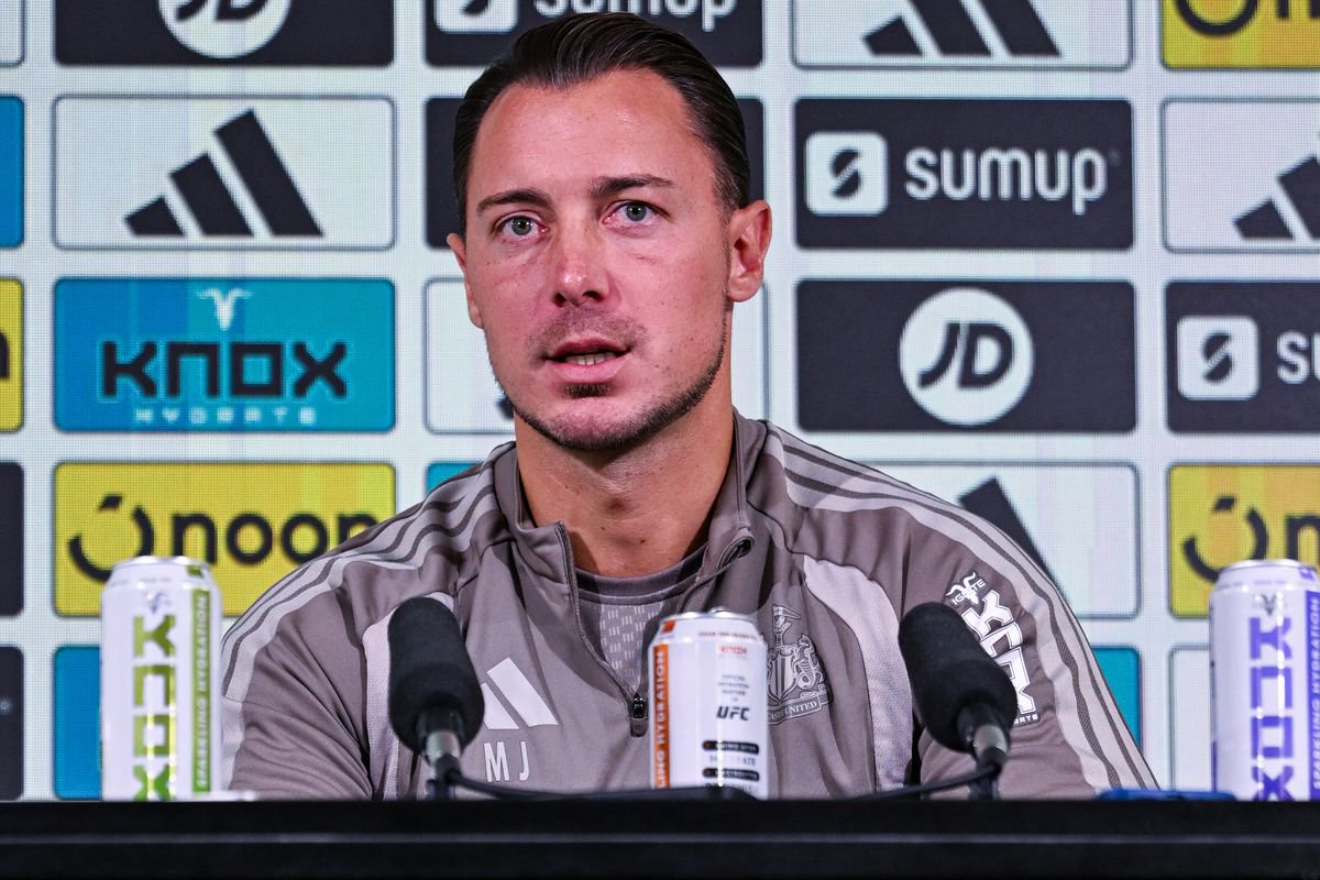Newcastle United head coach Matthias Jaissle