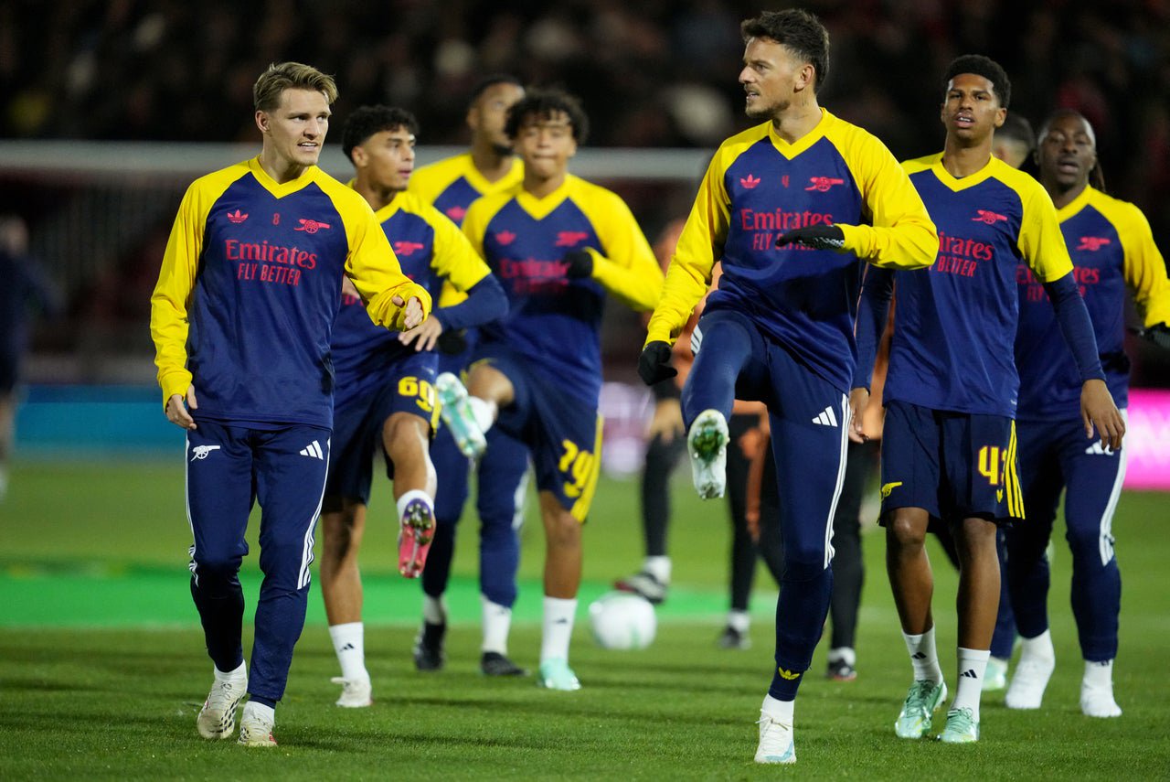 Arsenal are back at Highbury to play Fleetwood Town (Reuters)