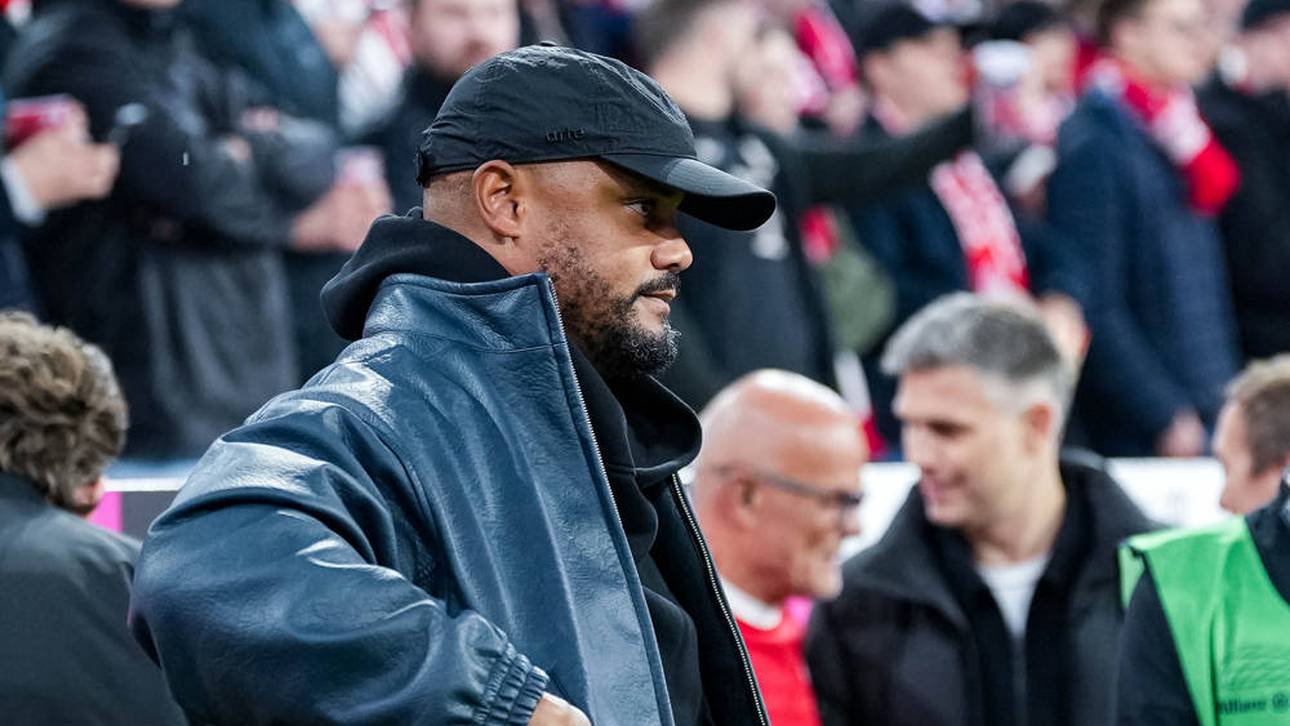 Wird Bayern-Coach Vincent Kompany für das Spiel gegen Arsenal fit?
