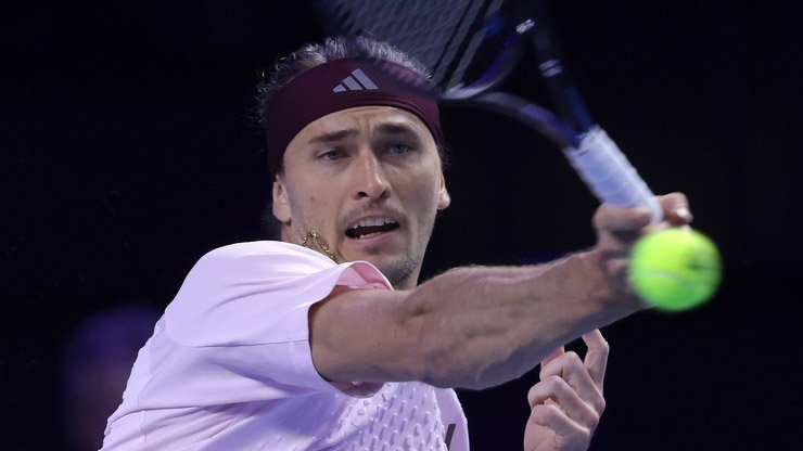 Alexander Zverev am Dienstag in Wien