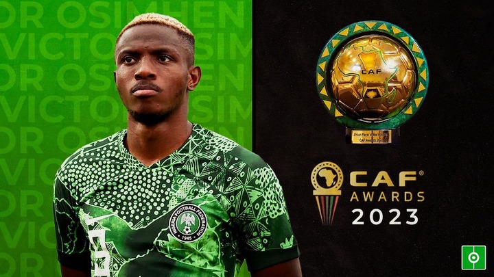 Victor Osimhen has been named CAF's Player of the Year. BeSoccer