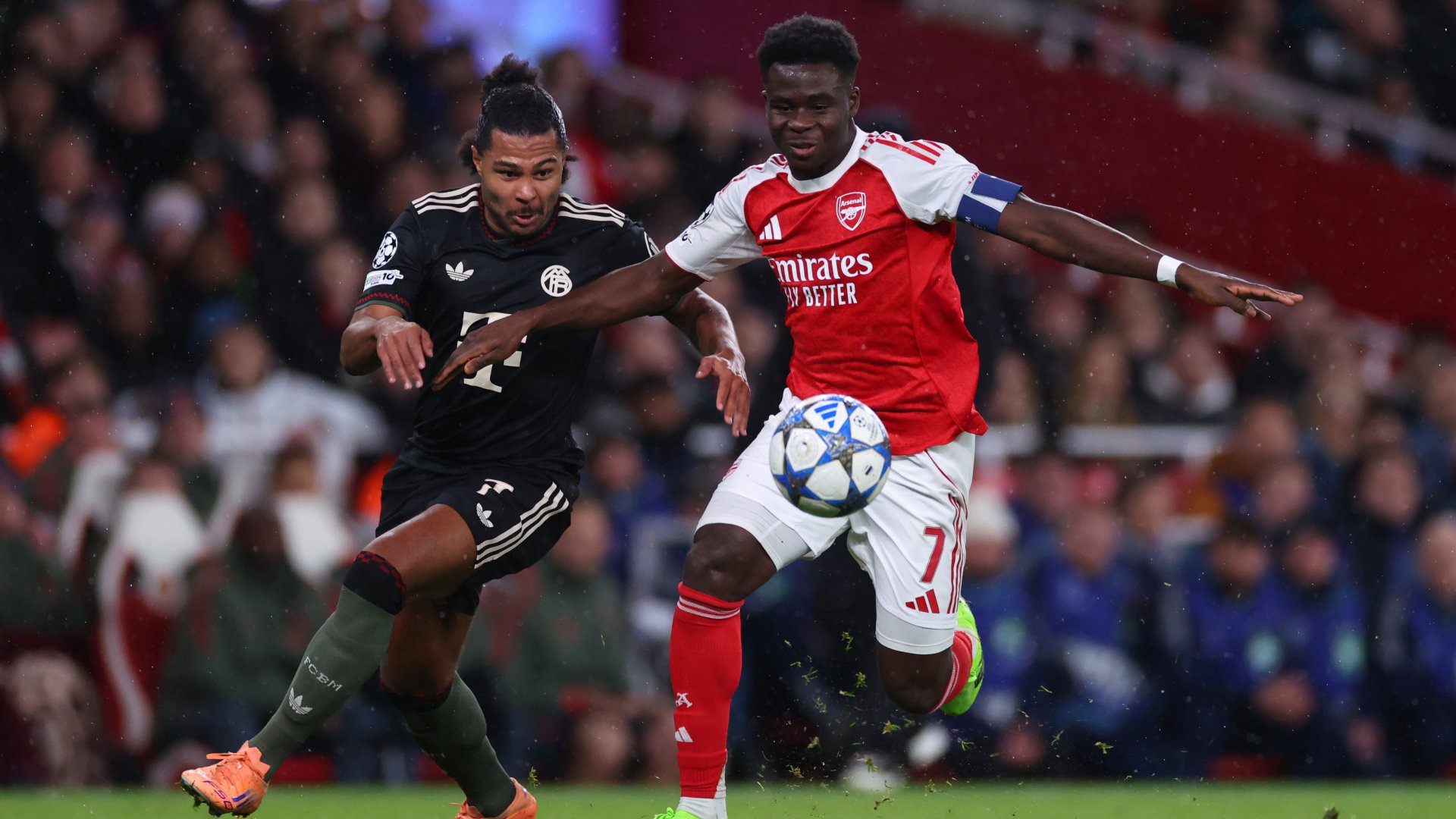 Bayern have a score to settle with Arsenal, says Gnabry