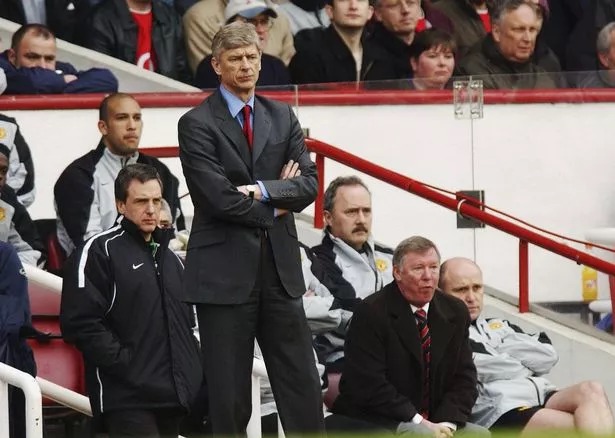 Arsene Wenger and Sir Alex Ferguson had plenty of confrontations on the touchline down the years