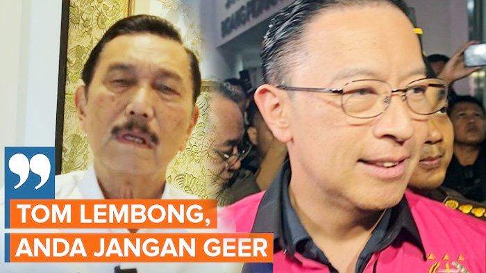 Terungkap Penyebab Kemarahan Luhut ke Tom Lembong, Kini Terbukti Jadi Tersangka Kasus Impor Gula