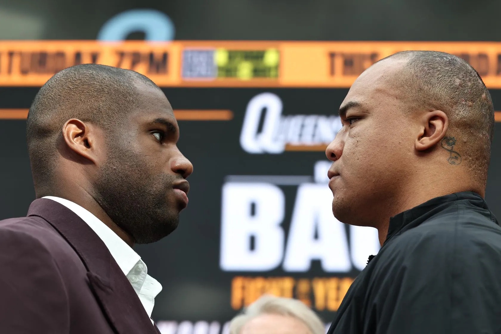Daniel Dubois and Fabio Wardley, two days out from their October 2026 rematch