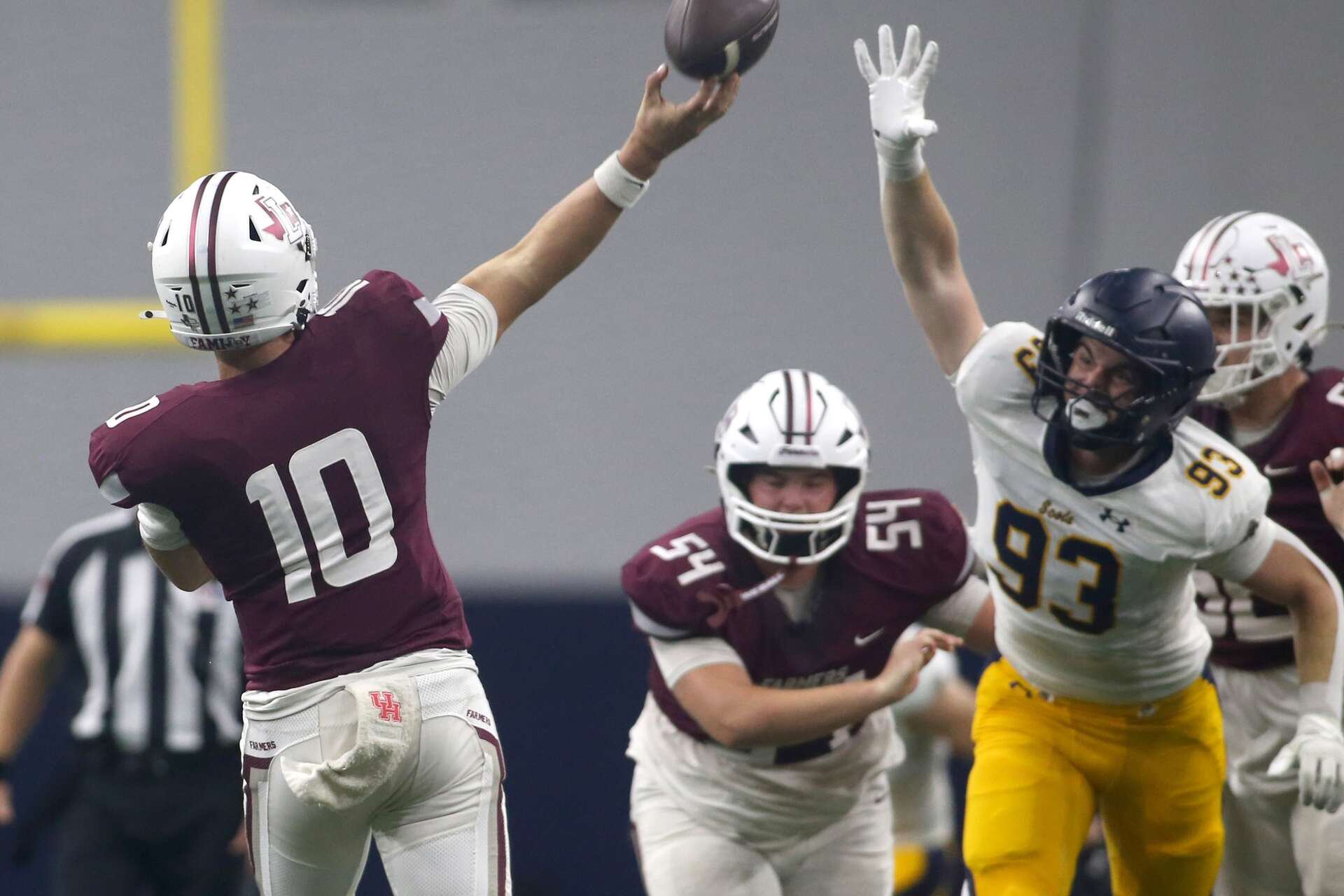 Lewisville junior quarterback will return to the field on Friday to face Flower Mound. 