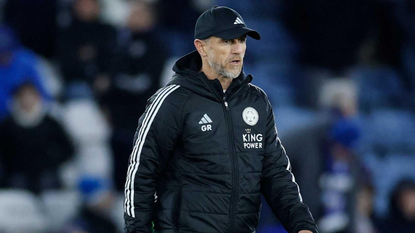 Gary Rowett of Leicester City vs Hull Ciy
