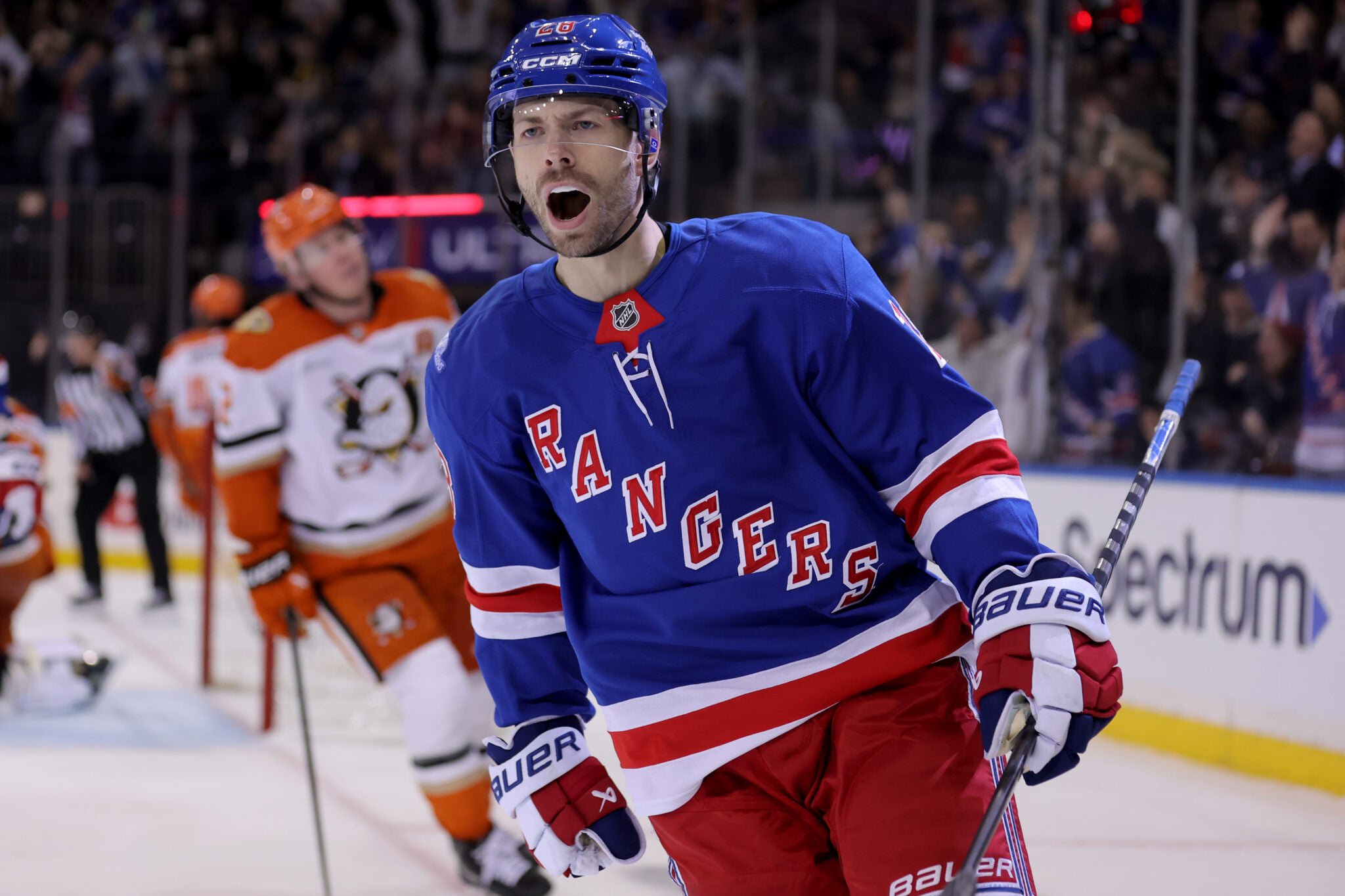 NHL: Anaheim Ducks at New York Rangers