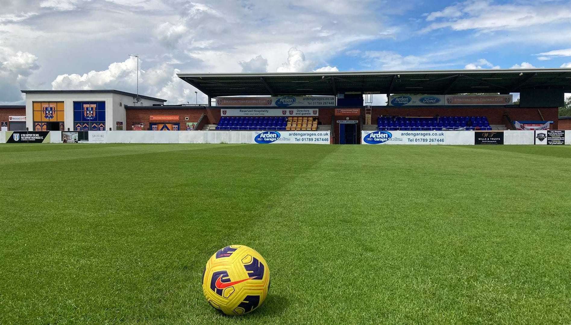 Stratford Town's Arden Garages Stadium.
