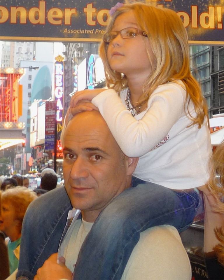 Andre Agassi and Jaz AgassiCredit: Andre Agassi/Instagram