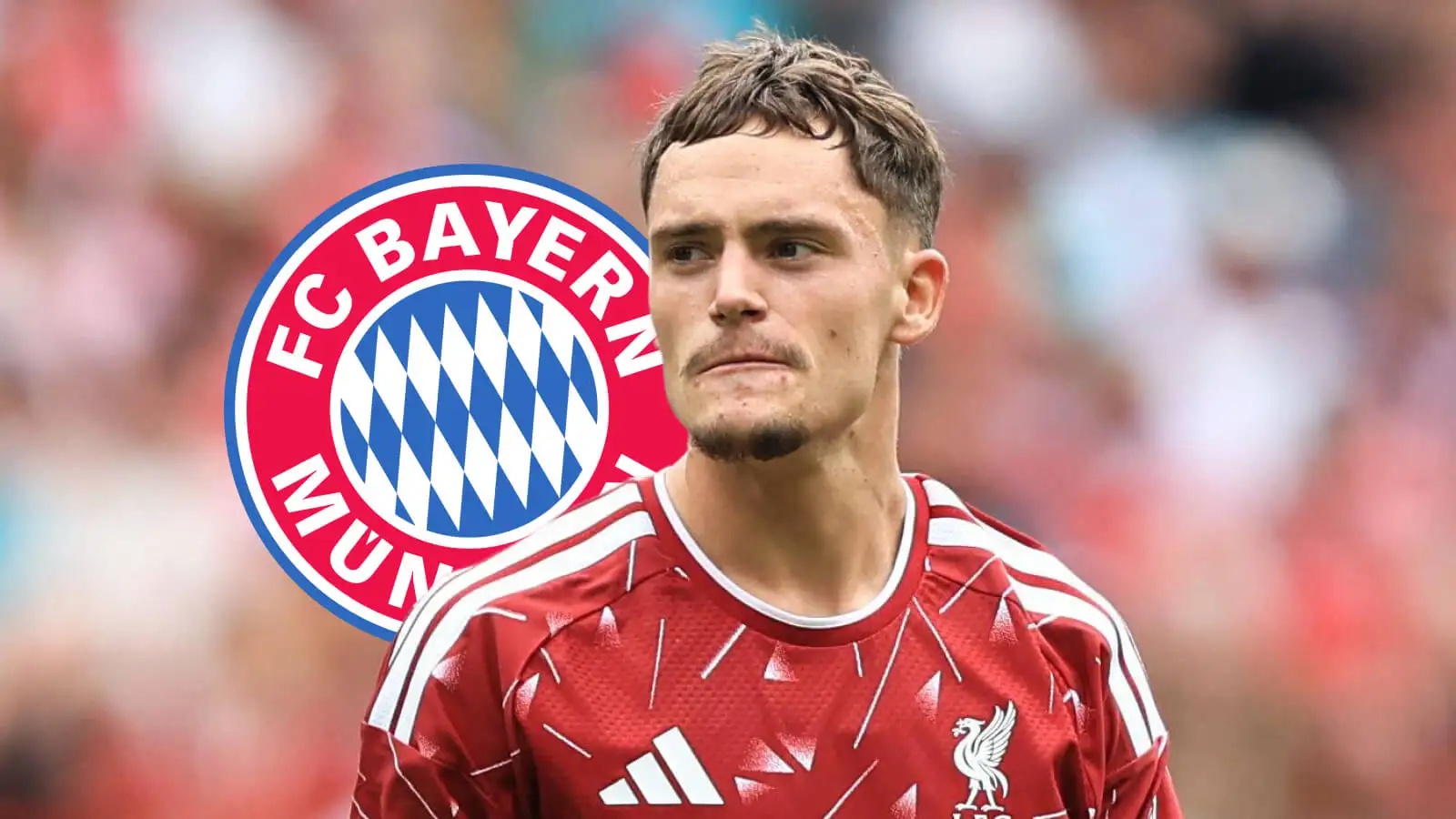 Liverpool star Florian Wirtz linked with Bayern Munich.