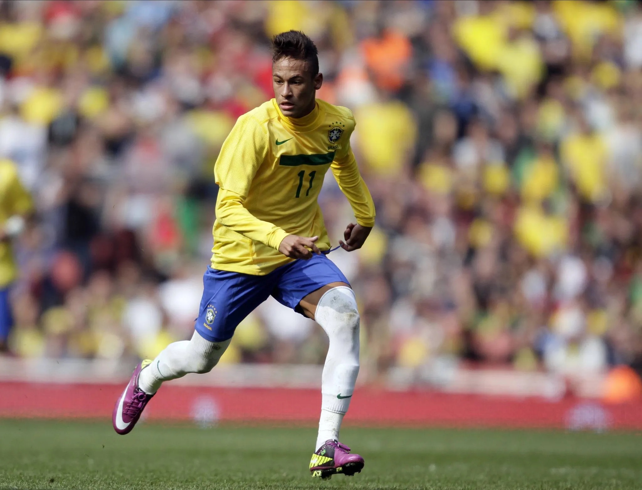 Neymar pela seleção brasileira