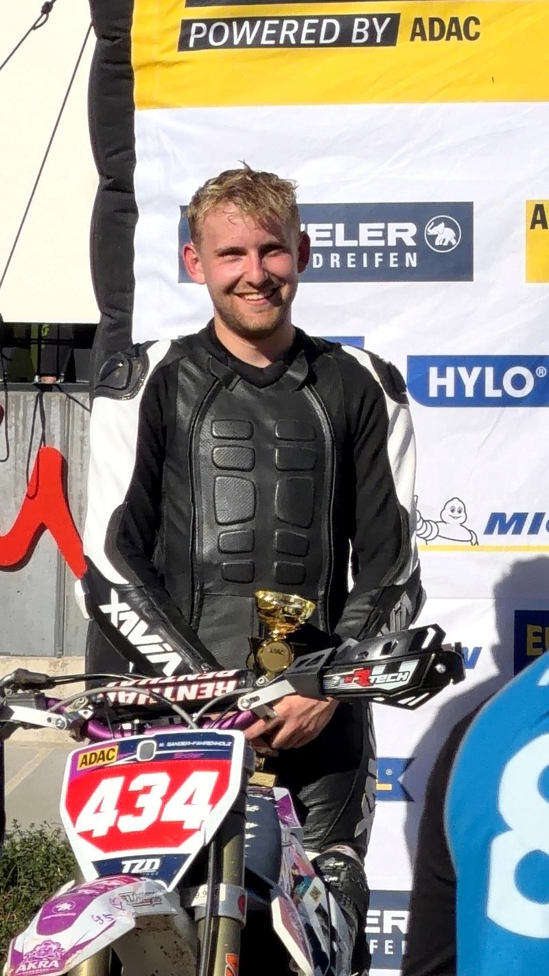 Deutscher Meister: Marlon Sander-Fahrenholz.