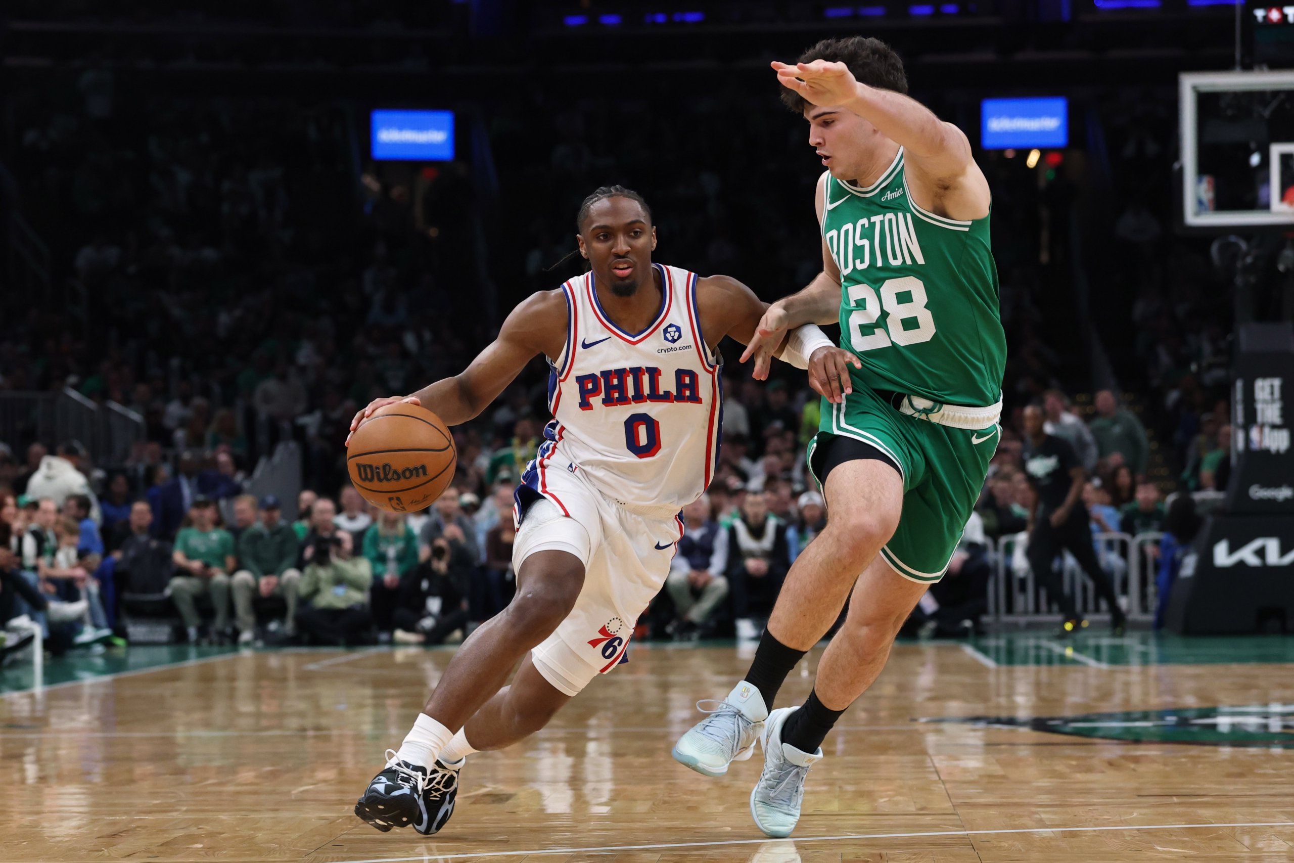 NBA: Playoffs-Philadelphia 76ers at Boston Celtics
