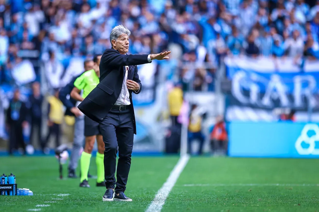 Renato Portaluppi, técnico do Grêmio