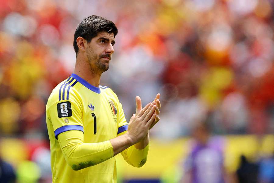 Real Madrid No.1 Thibaut Courtois.