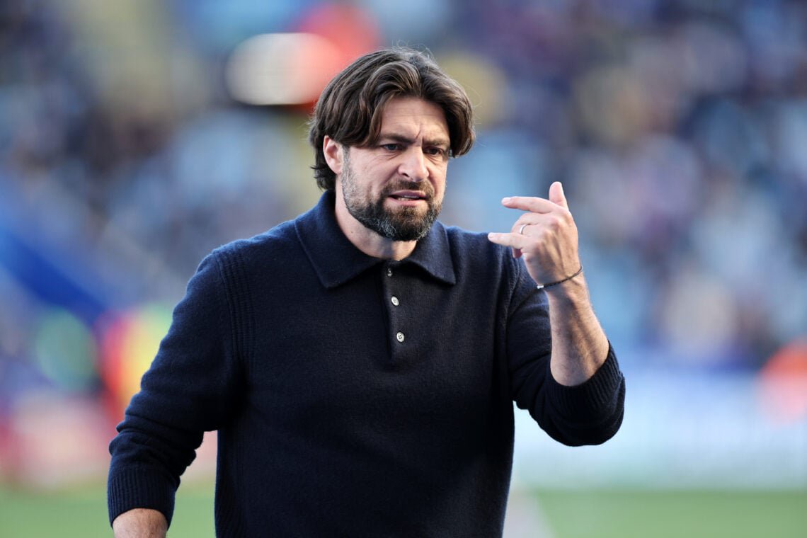 Leicester City manager Russell Martin.
