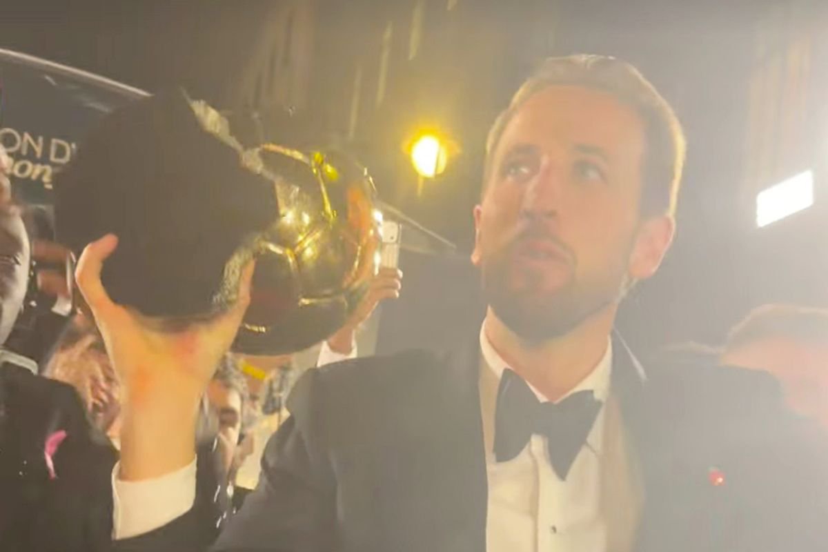Harry Kane carried his Ballon d'Or celebrations late into the night